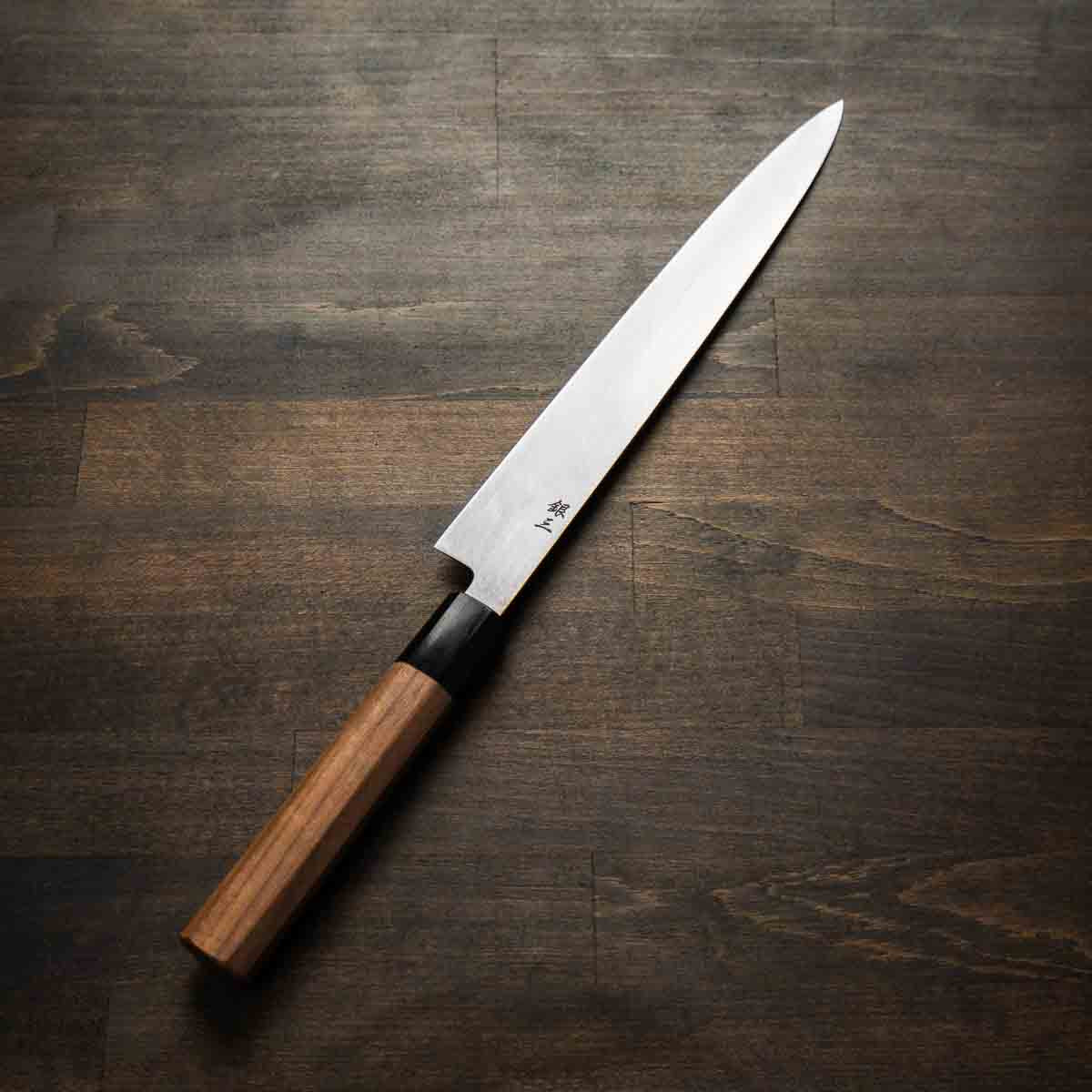 Nakagawa x Kikumori Ginsan Tsuchime Yanagiba 240mm