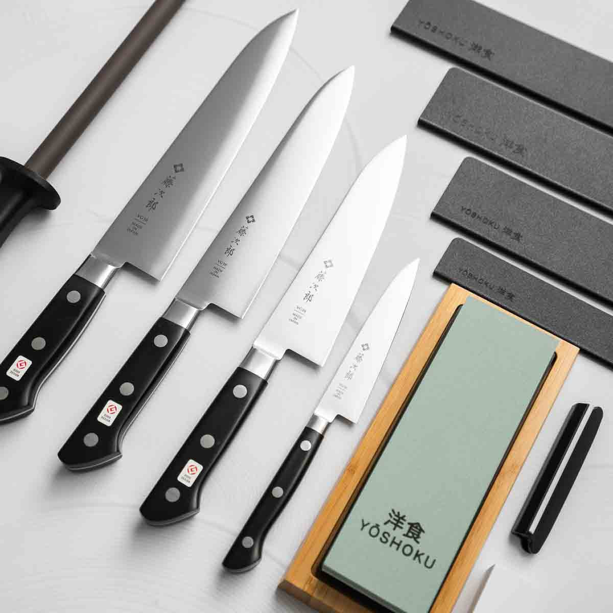 Tojiro DP3 4 Piece  Gyuto & Petty Bundle