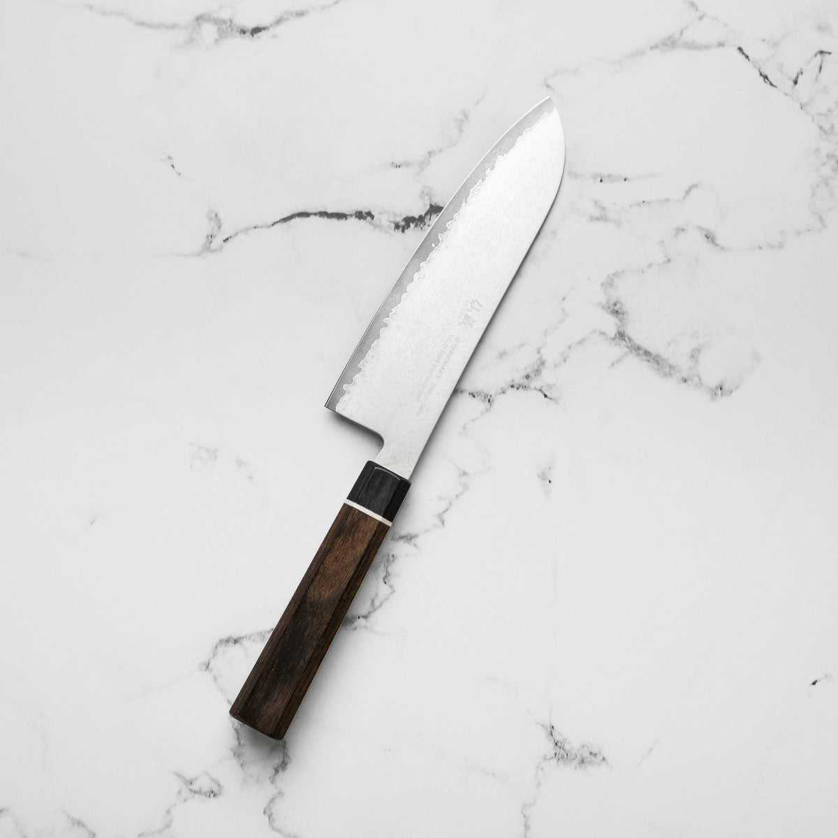 Senzo Black VG10 Damascus Santoku 167mm