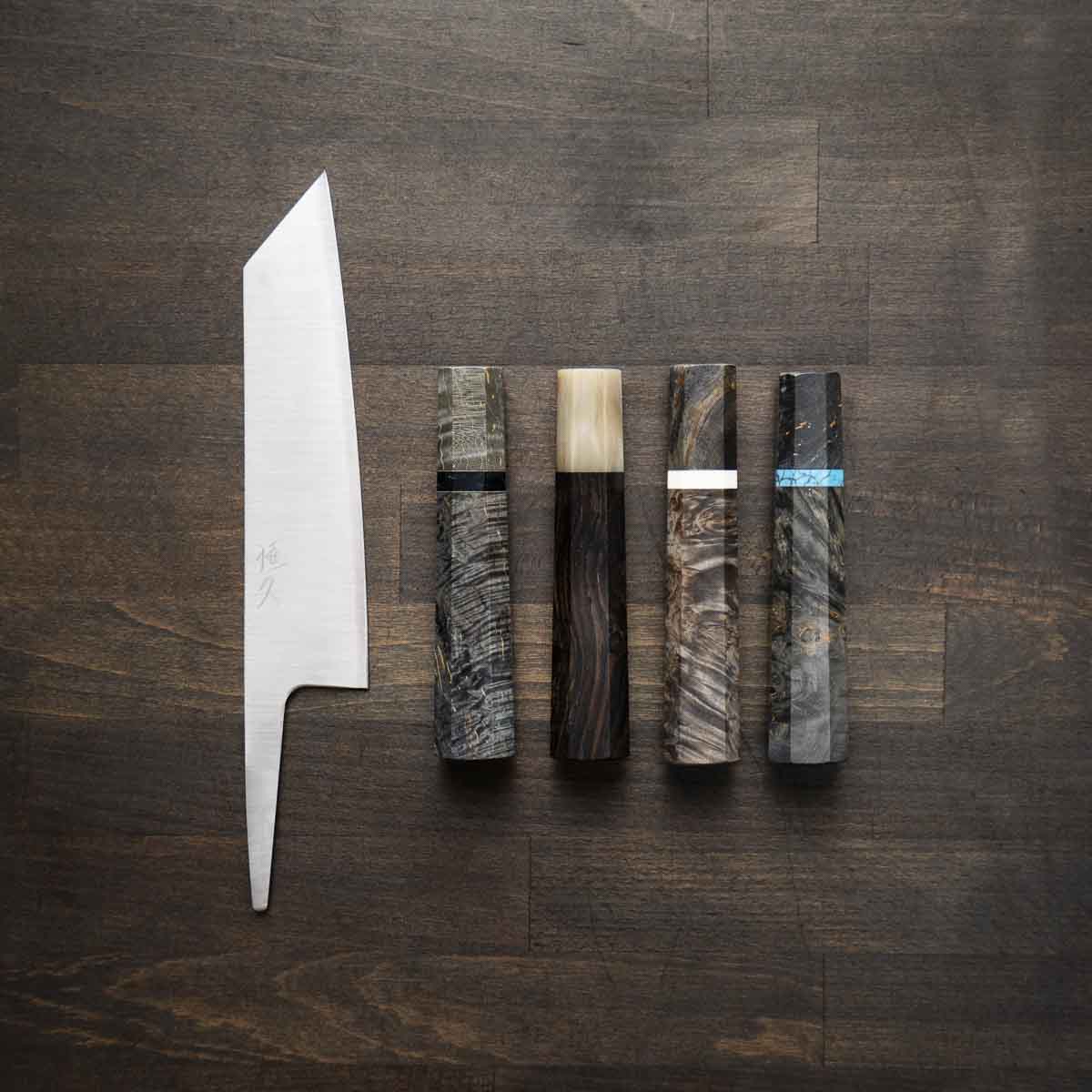 Tsunehisa Ginsan Migaki Bunka 165mm - Choose Your Own Handle