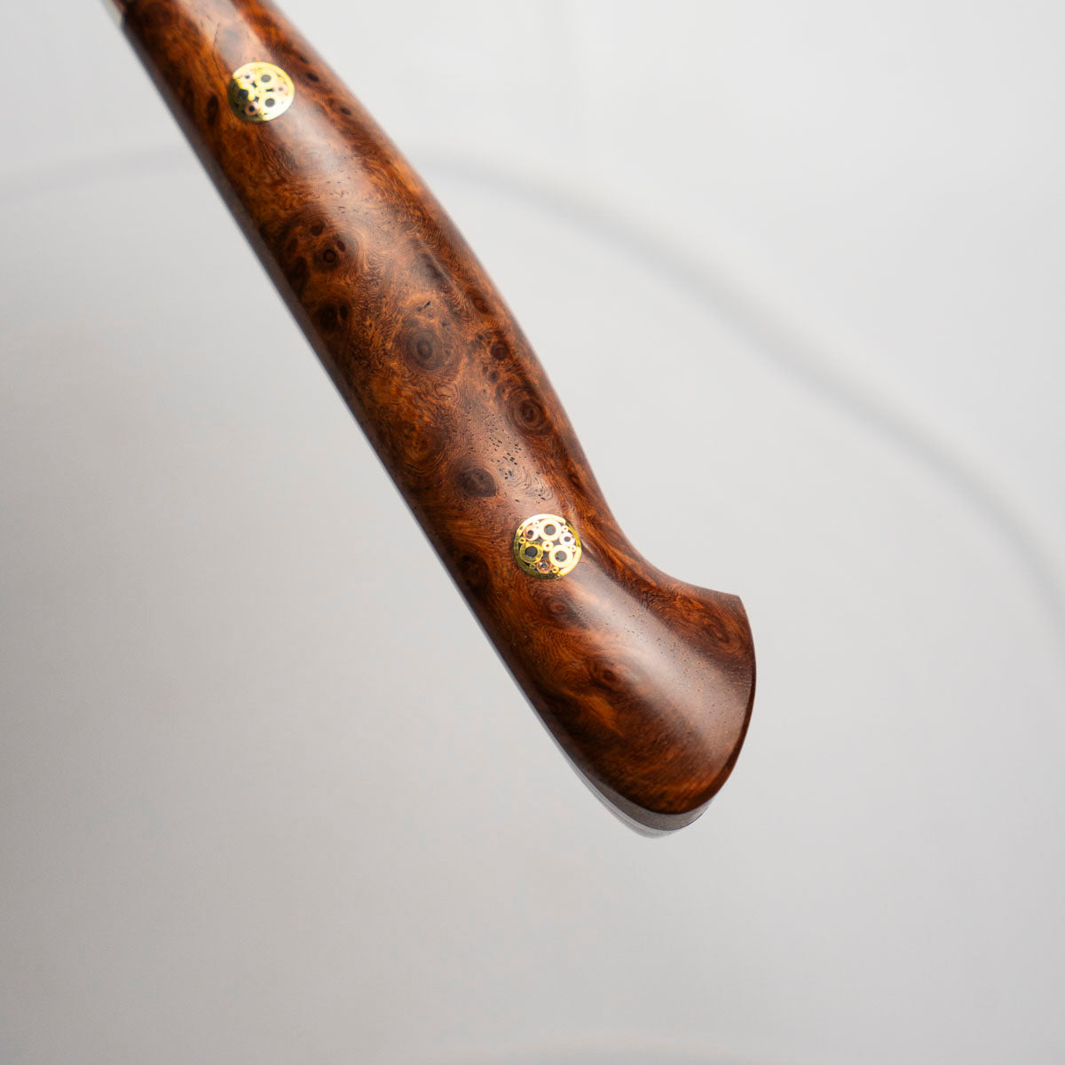 Nigara Hamono SG2 Raindrop Damascus Petty 150mm - Burmese Rosewood