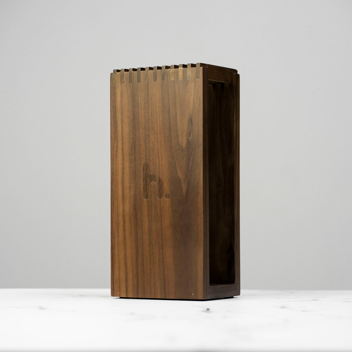 Habitat Benchtop Knife Block - Walnut