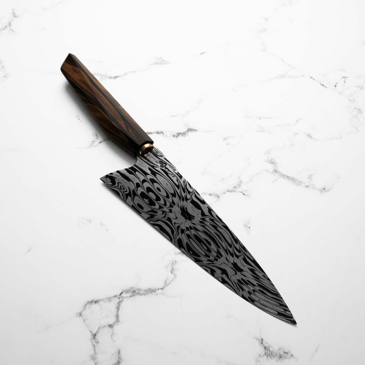 100 Knives - WAYO Chef 15/100 - Burst Damascus