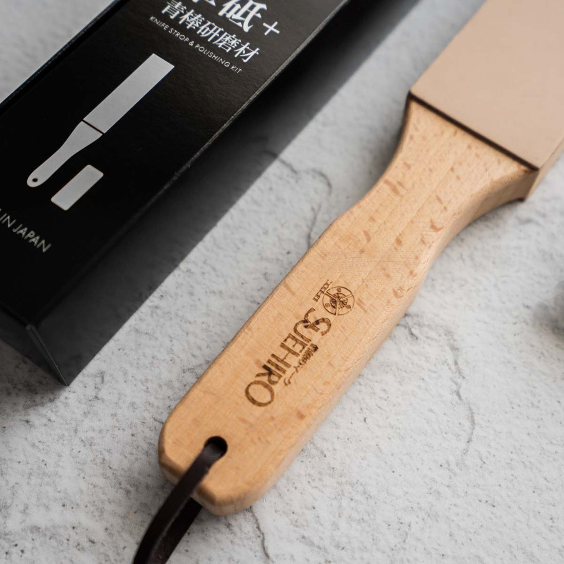 Suehiro Strop and Polishing Kit (short) – Sugi Cutlery